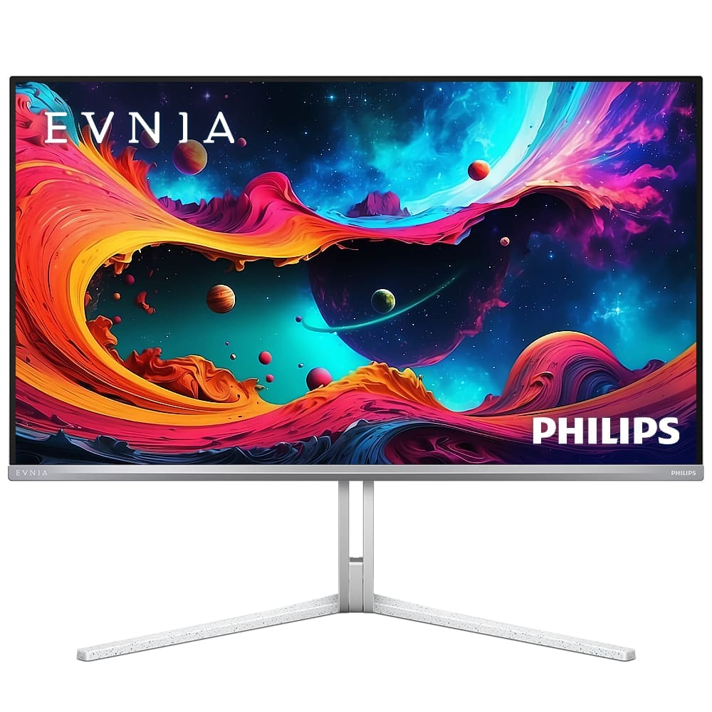 필립스 에브니아 32M2N8900 QD-OLED HDR C타입 게이밍 화이트 무결점 모니터