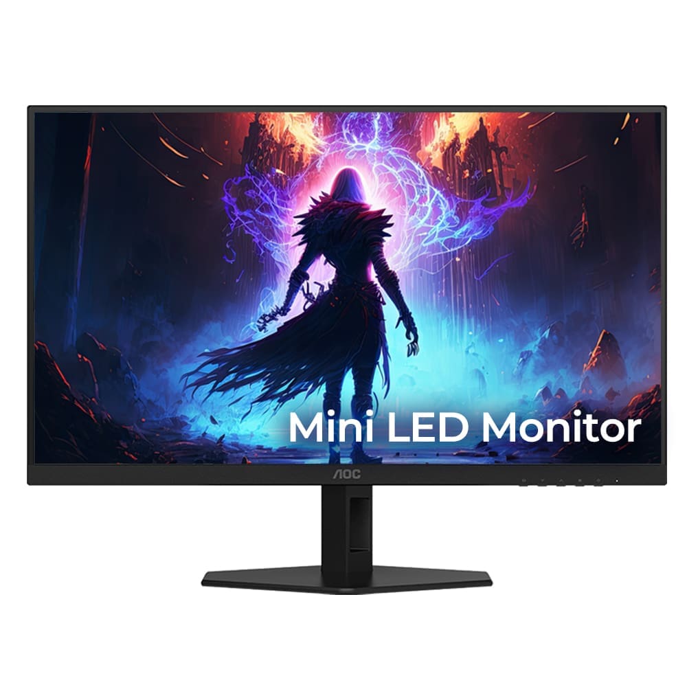 미니LED 27인치 QHD 게이밍 모니터, 알파스캔 AOC Q27G40 QD-Mini LED 180Hz HDR 1000 무결점