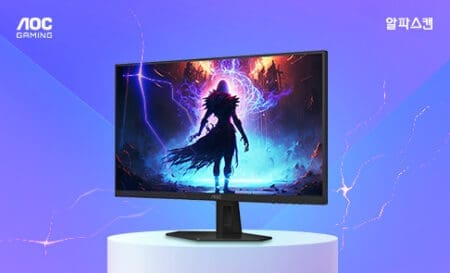 [알파스캔]True Valiant 전장을 꿰뚫는 초정밀 QD-Mini LED의 눈, Q27G40 출시 프로모션