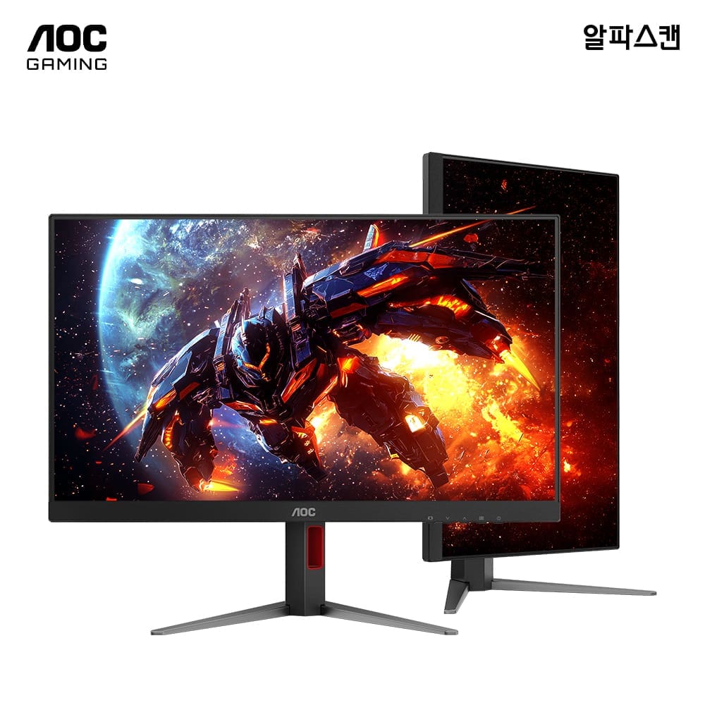 알파스캔, 200Hz Fast IPS 27인치 게이밍 모니터 신제품 ‘27G4H’ 출시 27G4H 제품컷