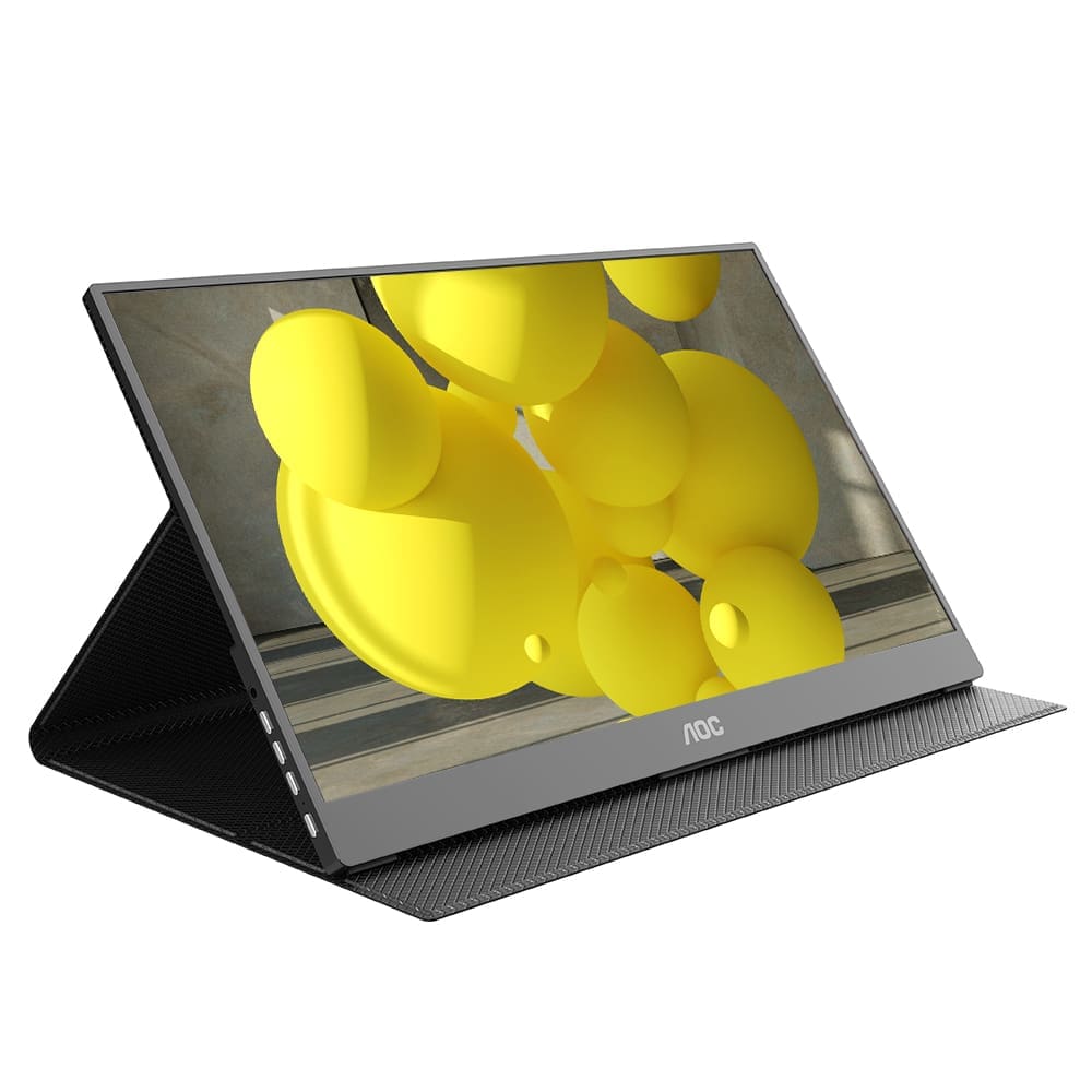 16인치 초경량 휴대용 포터블 모니터 IPS·USB-C·C타입·시력보호·스피커 - 알파스캔 AOC 16T20