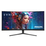 34인치 WQHD 울트라와이드 180Hz 커브드 게이밍 모니터 필립스 에브니아 34M2C3500L HDR 프리싱크 무결점 34M2C3500L-1