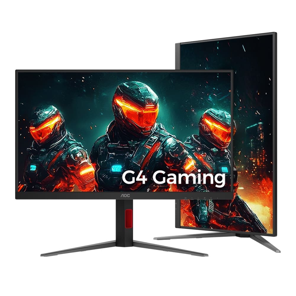 알파스캔 AOC Q27G4S 68.6cm(27인치) FAST IPS QHD 300Hz HDR 400 무결점 게이밍 멀티스탠드 모니터