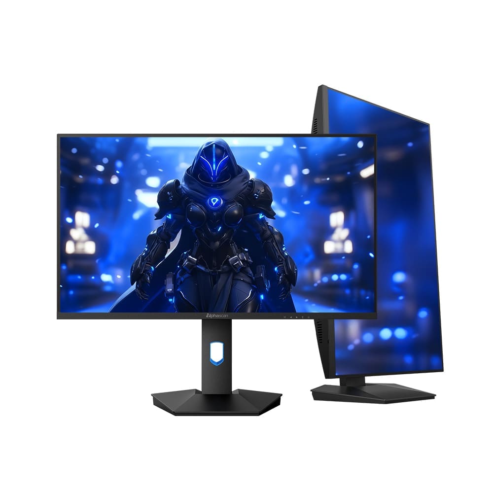 27인치 게이밍 모니터 알파스캔 콘퀘스트 27Q60G 300Hz Fast IPS HDR 멀티스탠드 피벗 스피커 무결점