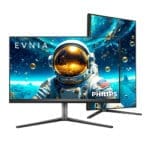 4K UHD 32인치 게이밍 모니터, 필립스 에브니아 32M2N5800 듀얼모드 320Hz HDR 400 게이밍 무결점 32M2N5800_01