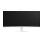 울트라와이드 34인치 커브드 화이트 모니터, 알파스캔 3425Q120W WQHD 딥 블랙 IPS 120 USB-C HDR 높낮이 데스크테리어 3425Q120W 01
