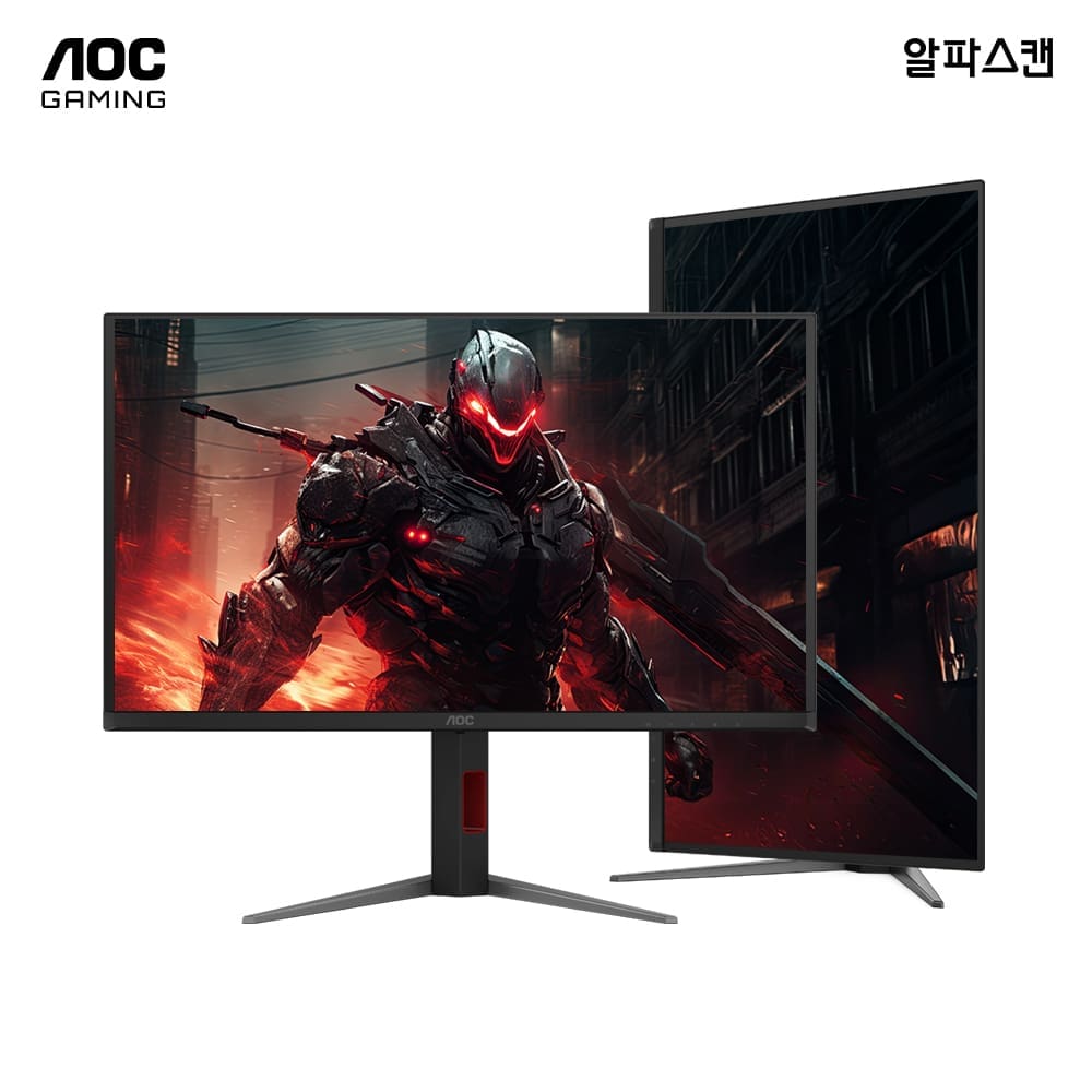 알파스캔, 34형 21:9 울트라와이드 180Hz 커브드 게이밍 ‘CU34G4’ 출시 Q27G4KD 제품컷