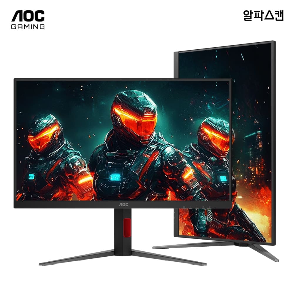 알파스캔, 34형 21:9 울트라와이드 180Hz 커브드 게이밍 ‘CU34G4’ 출시 Q27G4S 제품컷