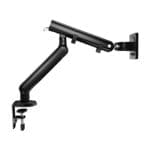 필립스 SPT7308 싱글 모니터암 기계식 스프링암 벨루가 블랙 베사홀 사무용 세로 피벗 거치대 고중량 데스크테리어 SPT7308 black 04