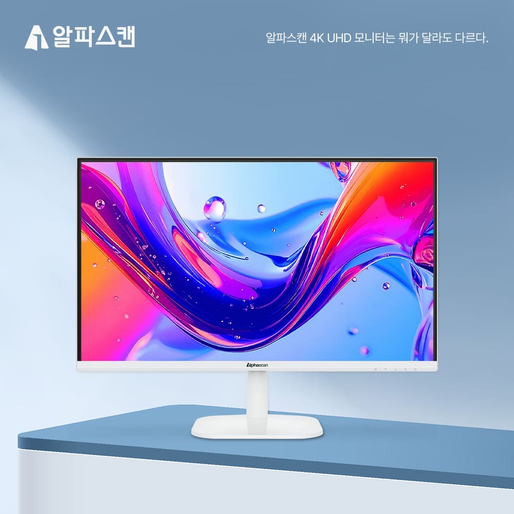 알파스캔, USB-C 원케이블로 효율을 높인 27형 4K UHD 모니터 ‘2726UC’ 출시 2726UC 제품컷