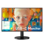 알파스캔 AOC Q27B3CF3 27인치 QHD 120Hz C타입 65W 노트북 맥북충전 보더리스 무결점 높낮이 모니터 Q27B3CF3-0