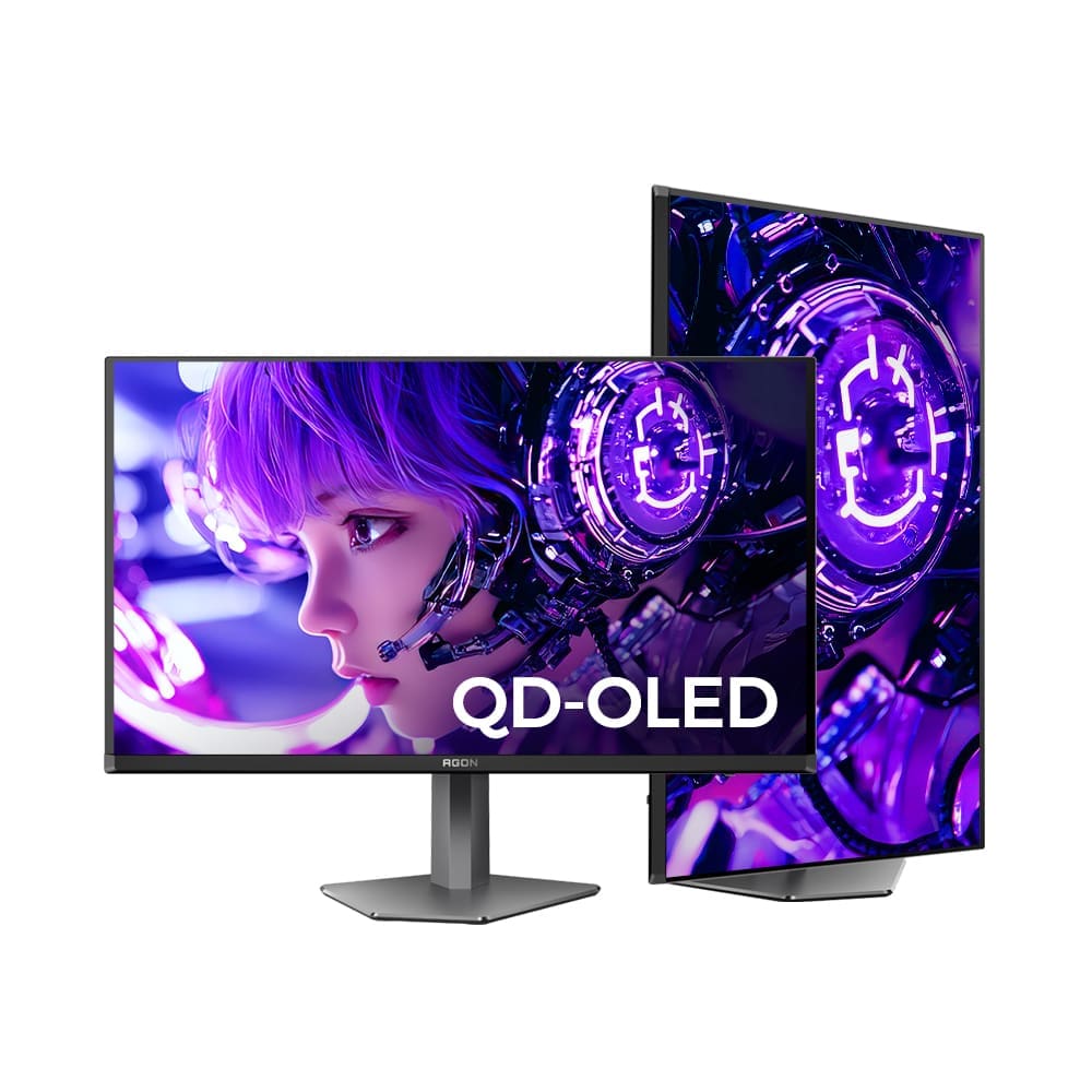 알파스캔 에이건 AGON 276QKD2 게이밍 QHD 퀀텀닷 QD-OLED 500Hz 지싱크 HDR 500 멀티스탠드 무결점 27인치 모니터